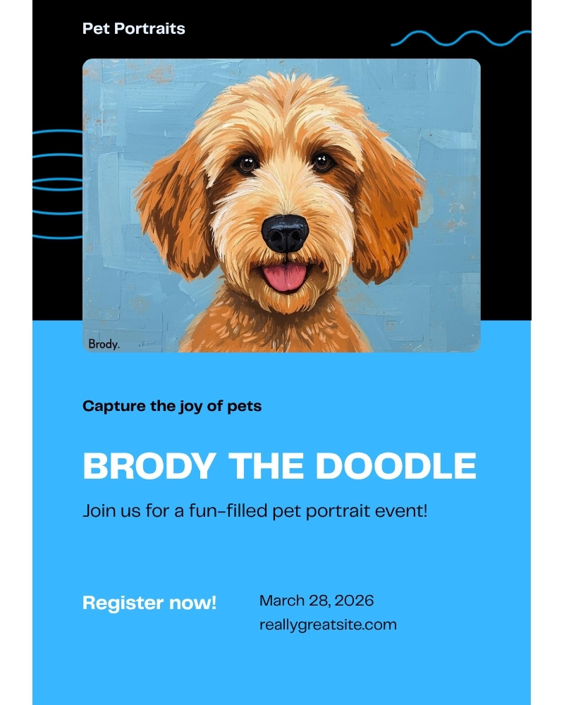 Brody - Folk Art Portrait