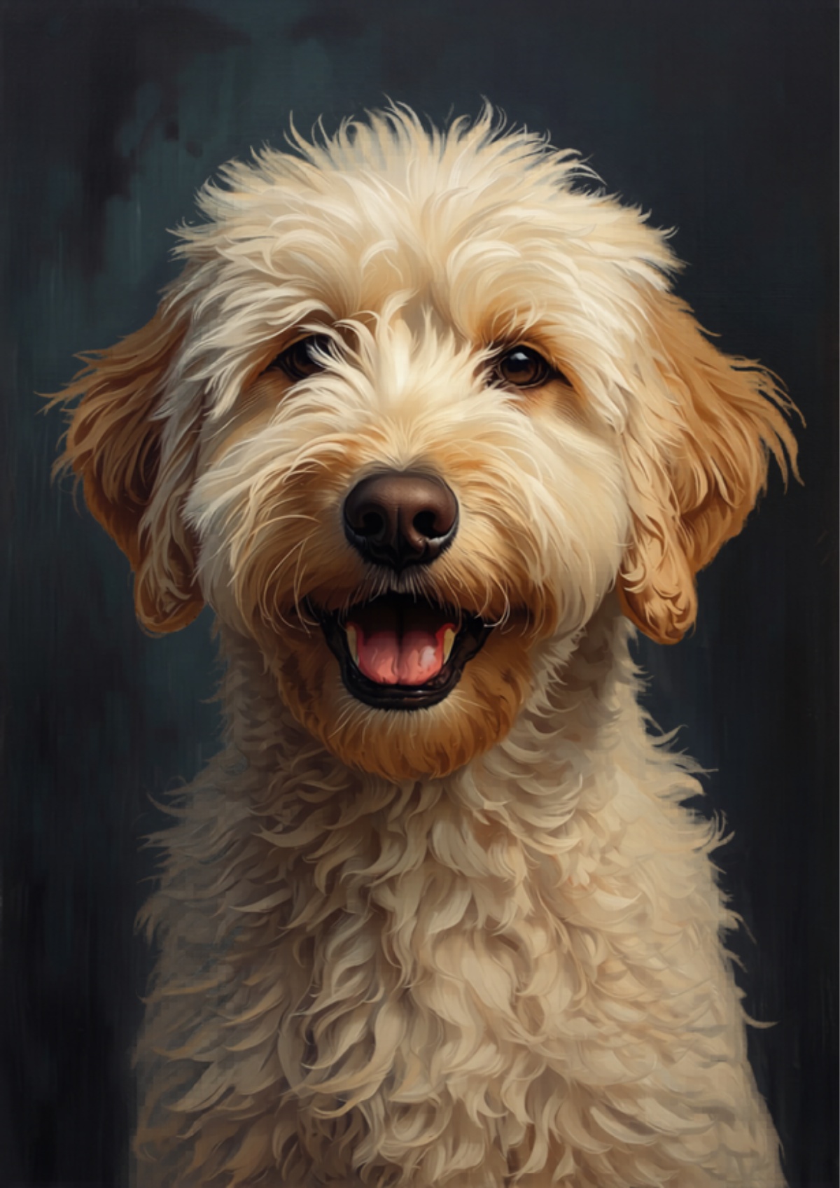 Brody - Oil Painted Pet Portrait