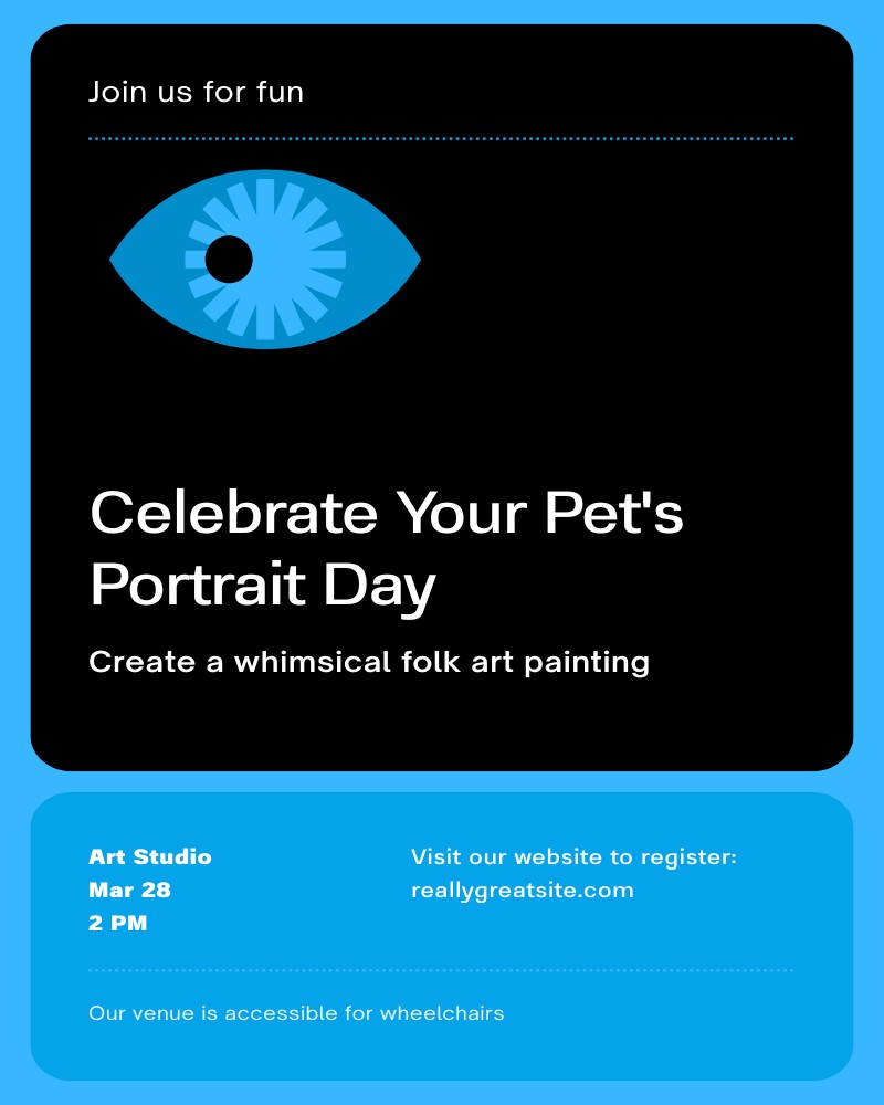 Cooper the Labrador - Folk Art Portrait